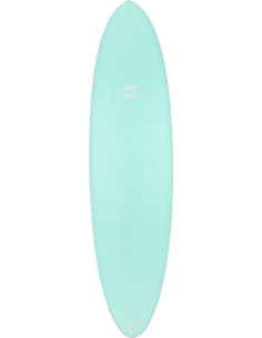 Tabla de surf Indio Endurance The Egg 6'8 Aqua mint