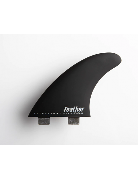 Quillas Feather Fins Ultralight Hex Core Black
