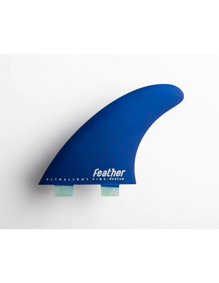 Quillas Feather Fins Ultralight Hex Core Blue