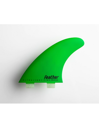 Quillas Feather Fins Ultralight Hex Core Green