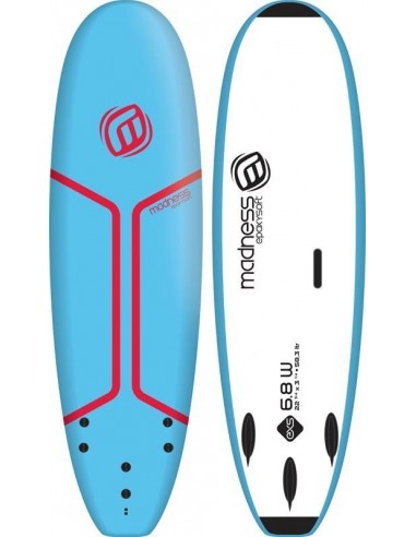 TABLA DE SURF SOFTBOARD MADNESS EXS 6'8''